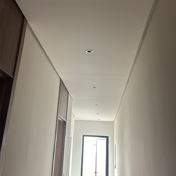 تموج في الجدران والسقف